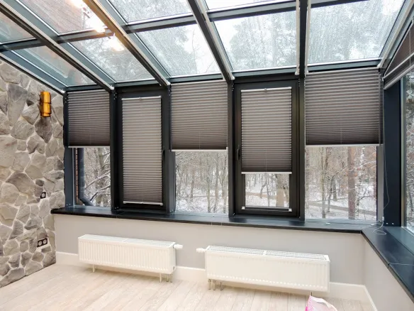 Солнцезащита зимнего сада