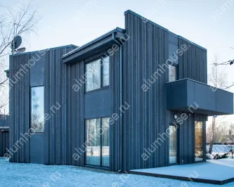 Остекление модульного дома