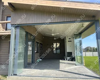 Безрамное остекление террасы книжка Albert Genau