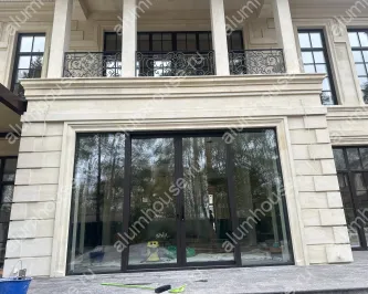 Теплые раздвижные двери SCHÜCO ASE 80.HI