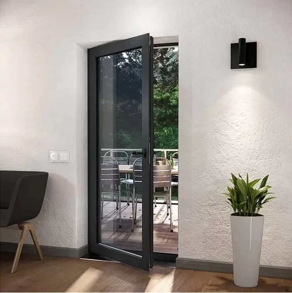 Алюминиевые двери Alutech/Алютех ALT W72 D - 1