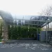 Превью - Навес для автомобиля металлическом каркасе со стеклом