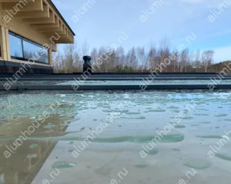 Остекление деревянной крыши