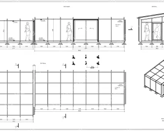 Проектирование зимнего сада из алюминиевого профиля Vidnal F50