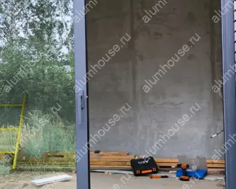 Подъемно-раздвижные двери на веранду с тремя створками Alumil S700