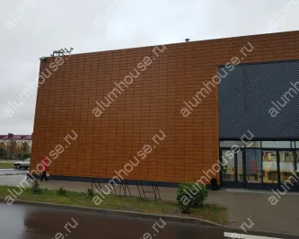 Фасадное остекление с вентилируемым фасадом