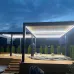 Превью - Алюминиевая пергола с поворотными ламелями и подсветкой