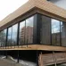 Превью - Остекление фасада раздвижными конструкциями