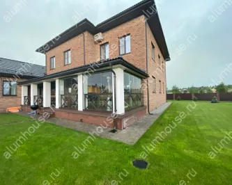 Легкое остекление веранды слайд системой