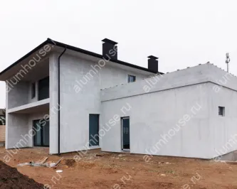 Остекление коттеджа теплым алюминиевым профилем