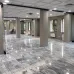 Превью - Безрамные раздвижные стеклянные перегородки в офисе