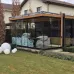 Превью - Холодное безрамное остекление беседки от пола до потолка