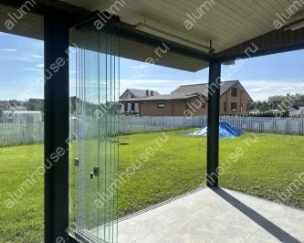 Безрамное остекление террасы книжка Albert Genau