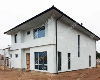 Остекление коттеджа теплым алюминиевым профилем