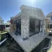 Превью - Остекление беседки раздвижными дверьми Alumil 45000