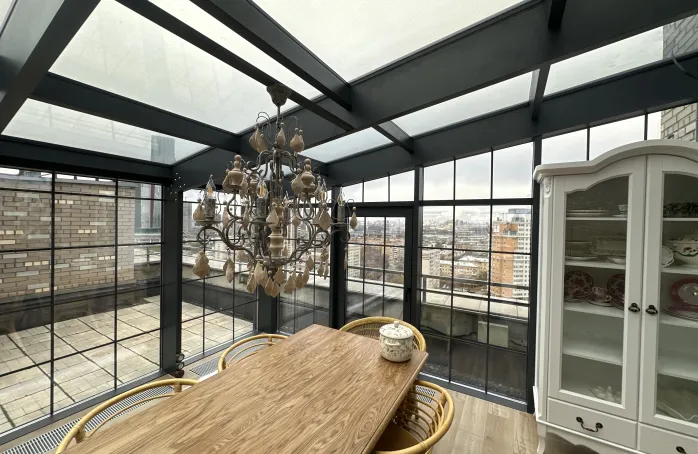 Почему выбирают алюминиевые зимние сады