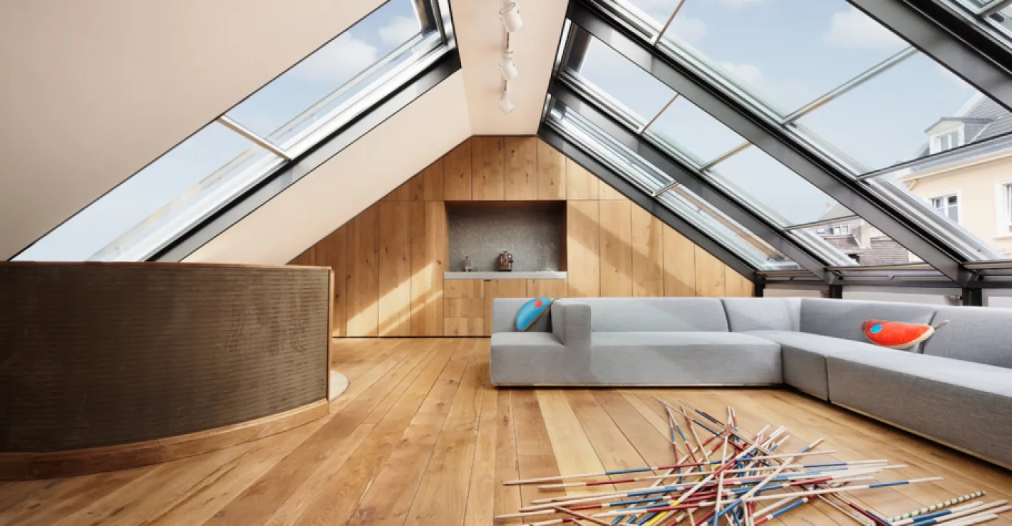 Сделайте пространство дома светлее и оригинальнее с помощью стеклянной крыши из алюминия.