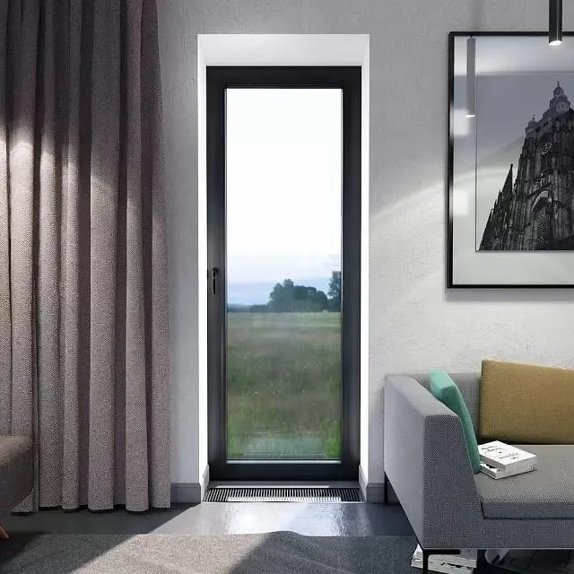 Алюминиевые окна Alutech/Алютех ALT W72 - 1