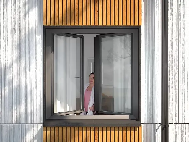 Алюминиевые окна Alutech/Алютех ALT W72 - 6