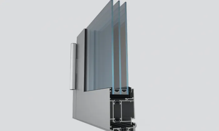 Алюминиевые двери Alutech/Алютех ALT W62 D