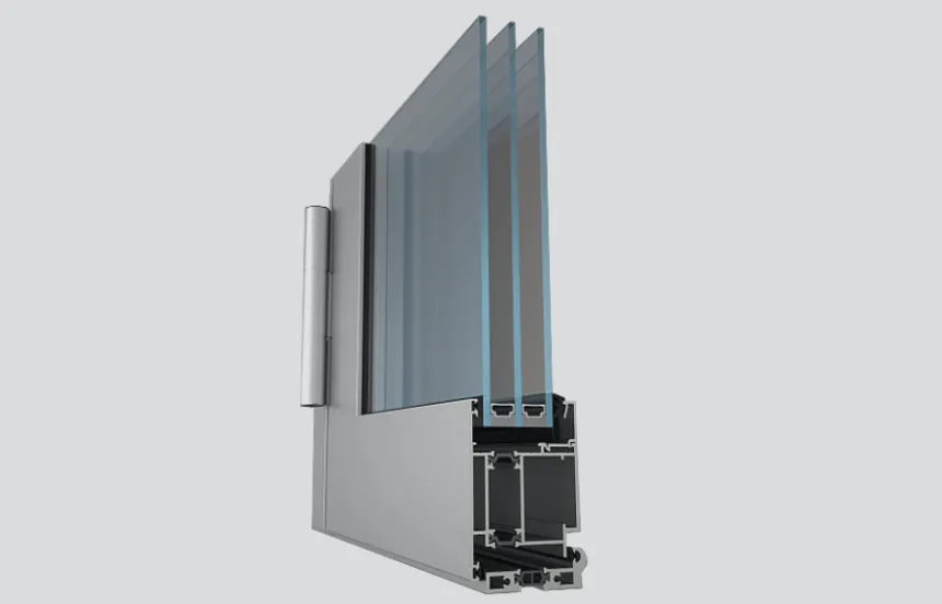 Алюминиевые двери Alutech/Алютех ALT W62 D
