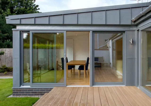 Алюминиевые двери для беседки