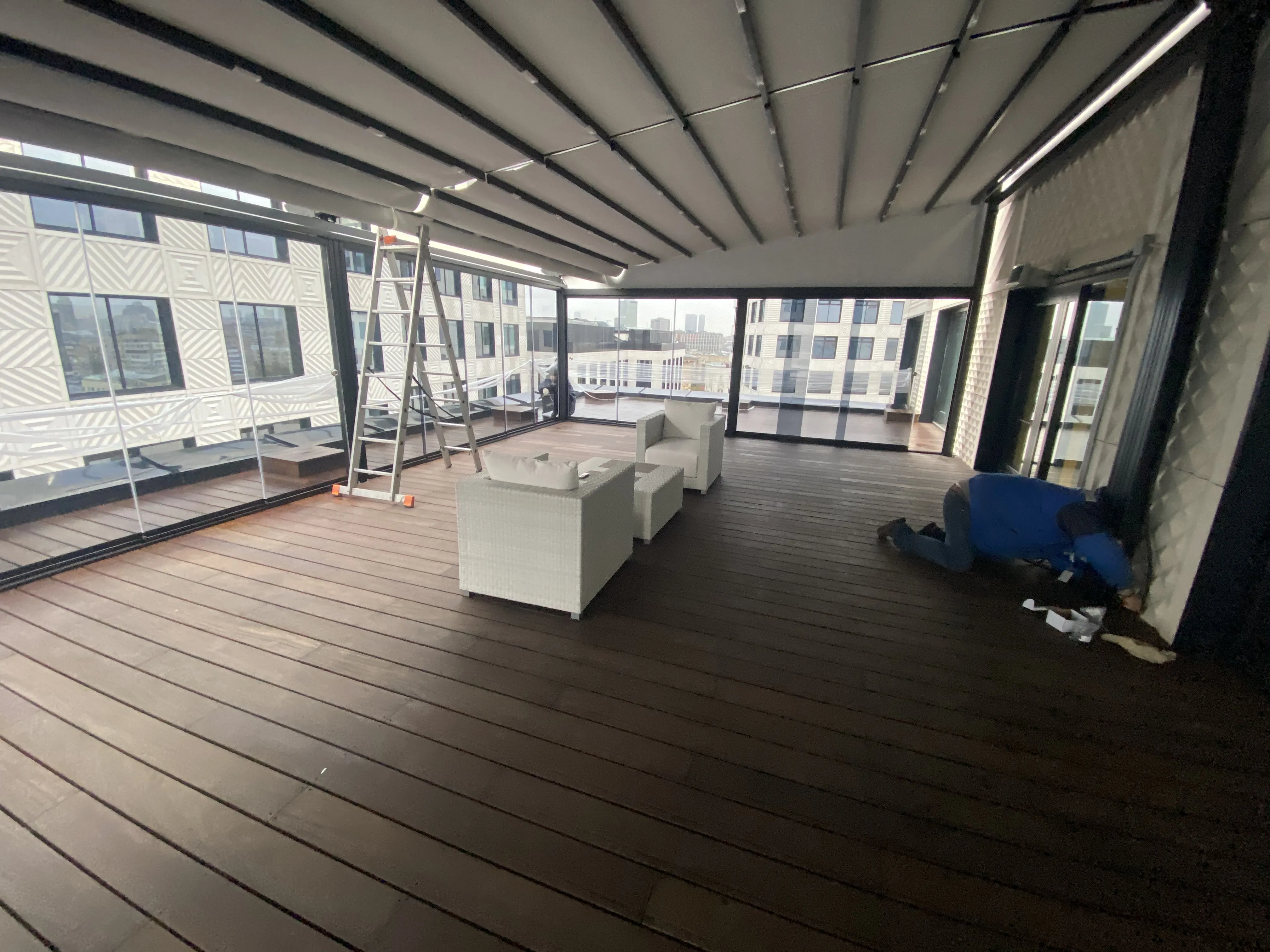 Отдельностоящая тентовая пергола Everest Uno - 8