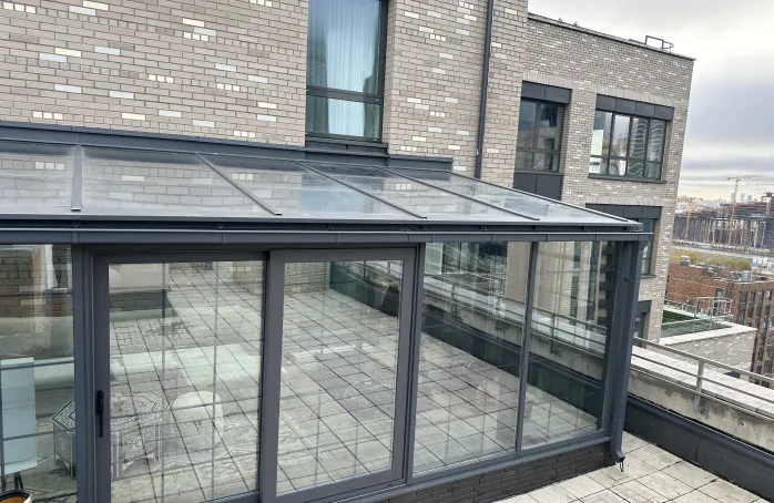 Почему выбирают алюминиевые зимние сады