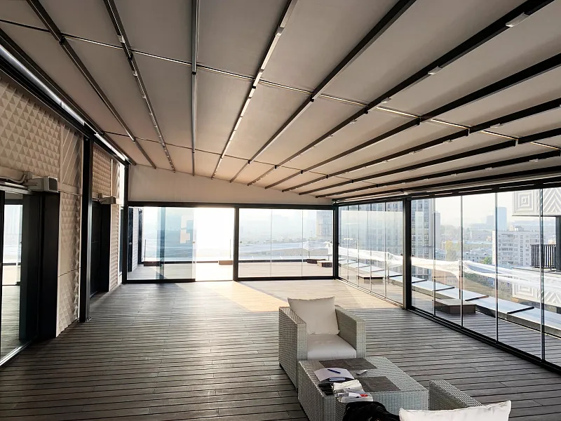 Отдельностоящая тентовая пергола Everest Uno - 9