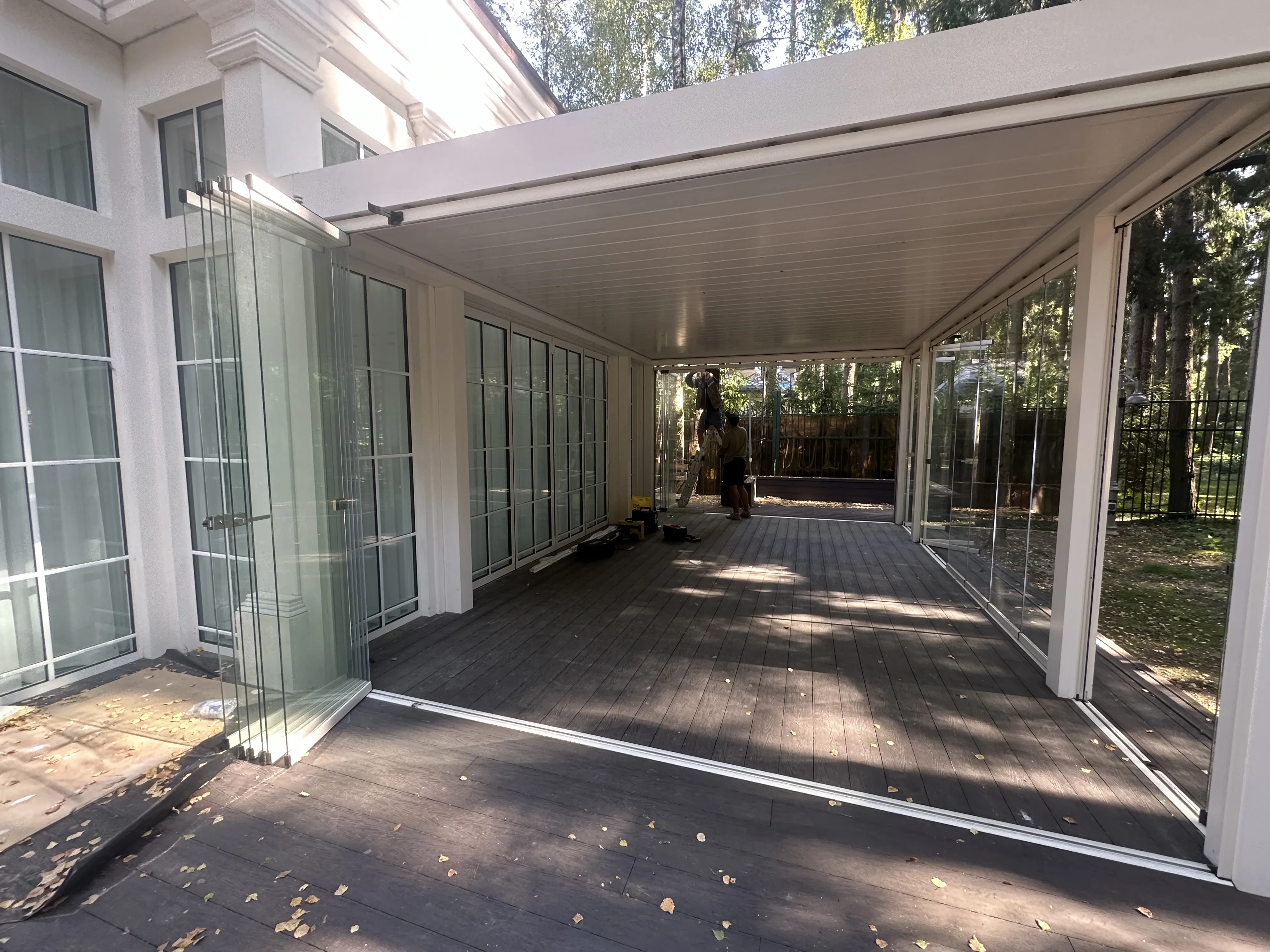 Поворотно-складная система остекления AlbertGenau Tiara Flat-Slim-Zero - 11