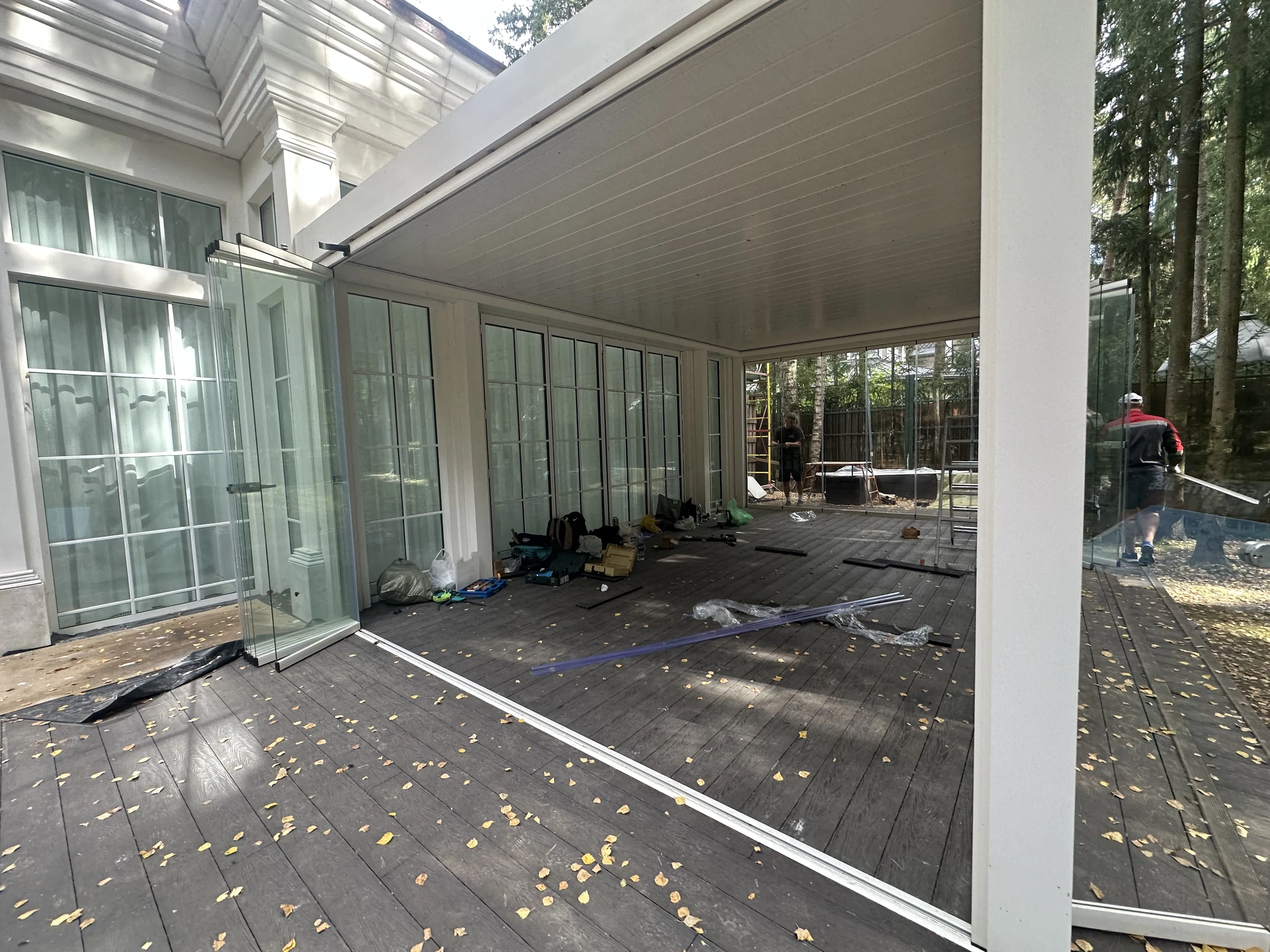 Поворотно-складная система остекления AlbertGenau Tiara Flat-Slim-Zero - 9