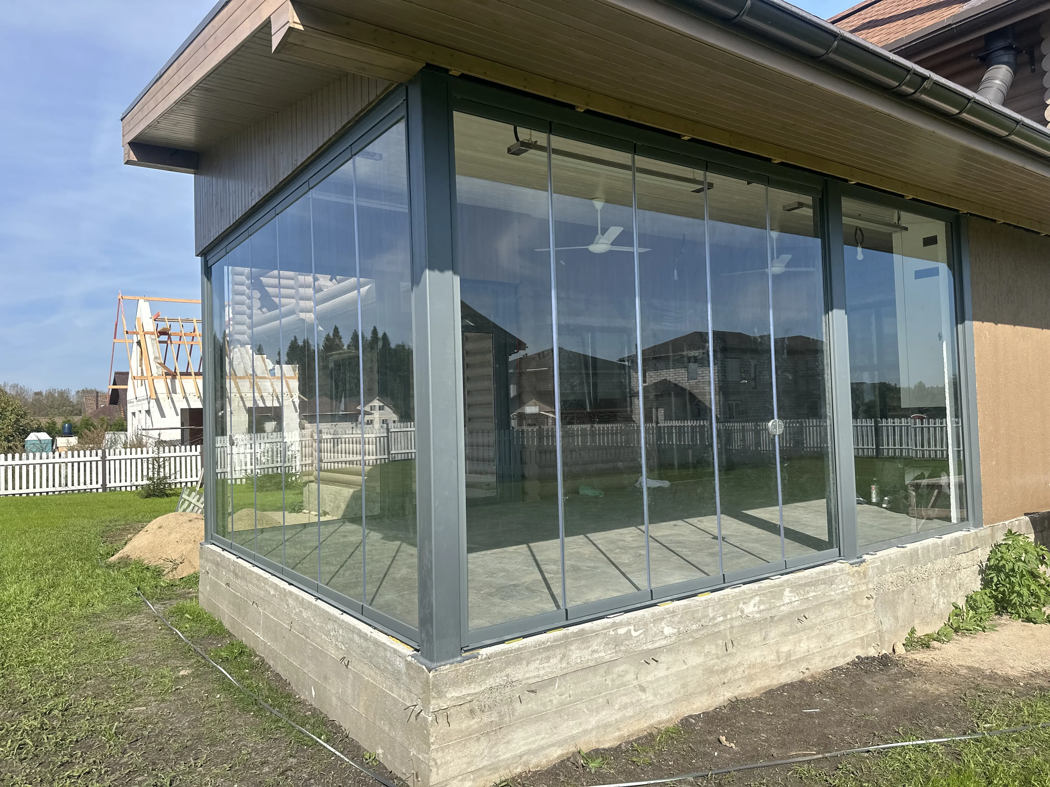 Поворотно-складная система остекления AlbertGenau Tiara Flat-Slim-Zero - 12