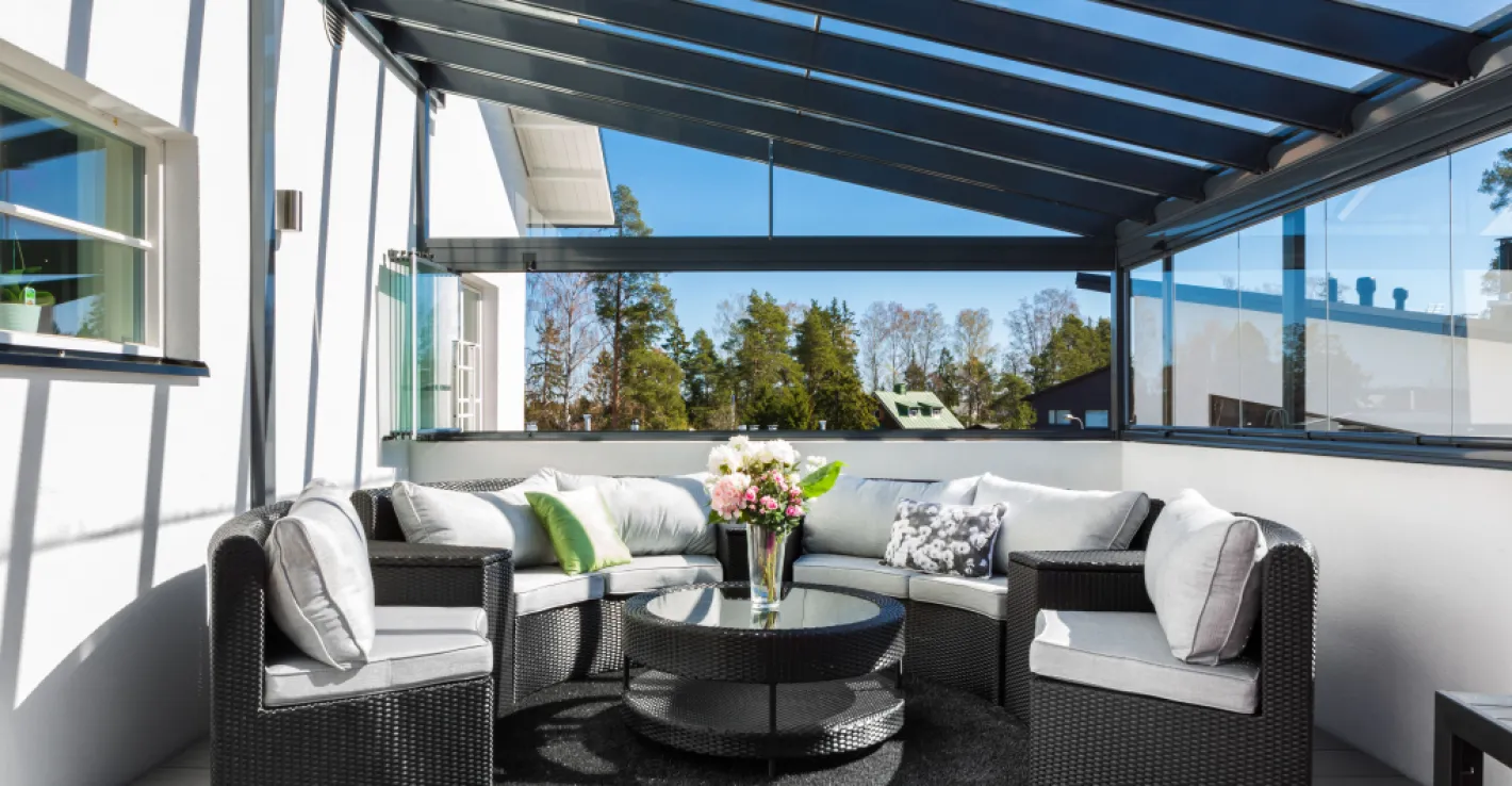 Зимний сад на крыше превращает любое здание в зелёный оазис посреди города.