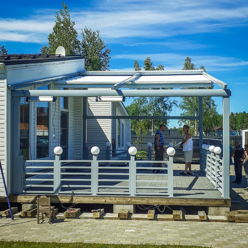 Отдельностоящая тентовая пергола Monblanc Uno - 3