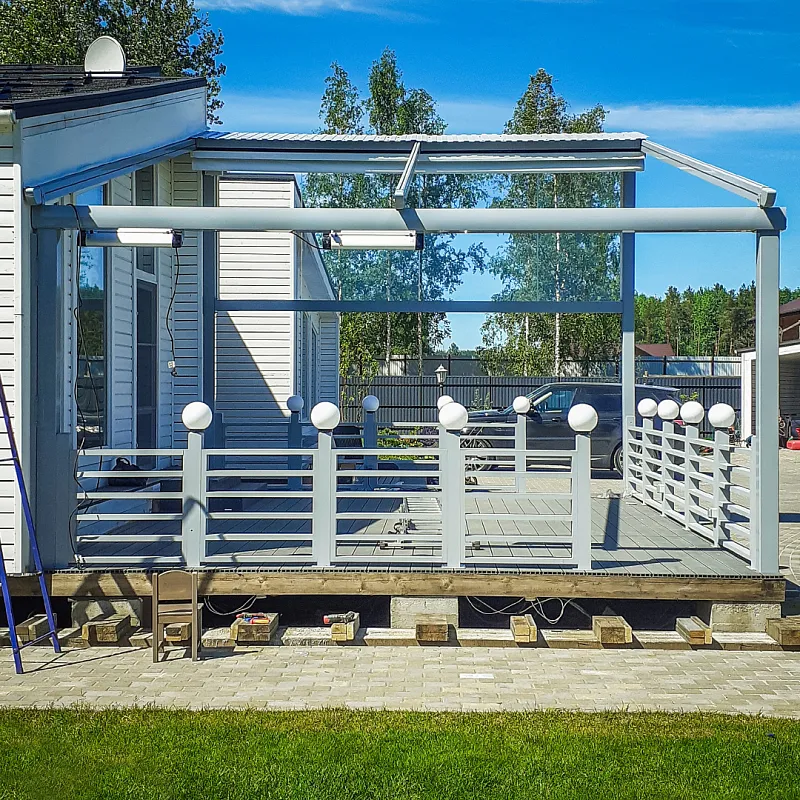 Отдельностоящая тентовая пергола Monblanc Uno - 5