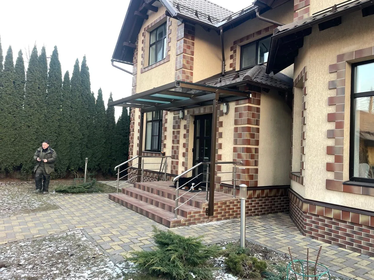 Алюминиевые навесы из стоечно-ригельной системы Vidnal/Виднал F50+ - 8