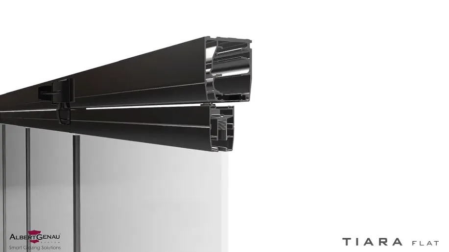 Поворотно-складная система остекления AlbertGenau Tiara Flat-Slim-Zero - 2