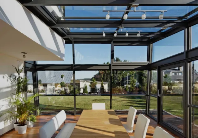 Зимний сад в коттедж