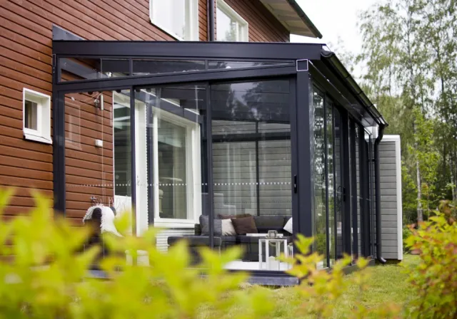 Зимний сад в таунхаус