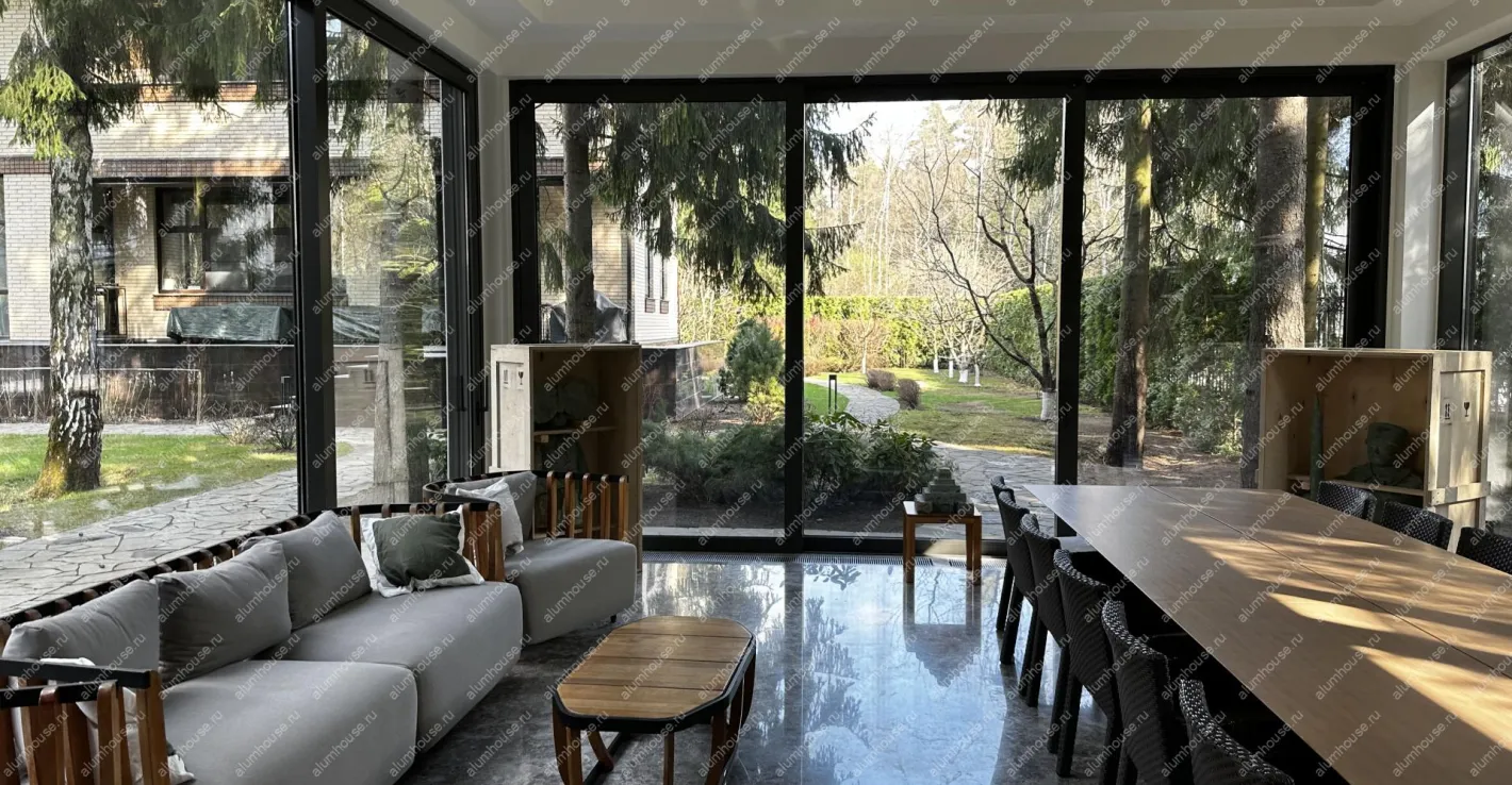 Витражное остекление фасадов